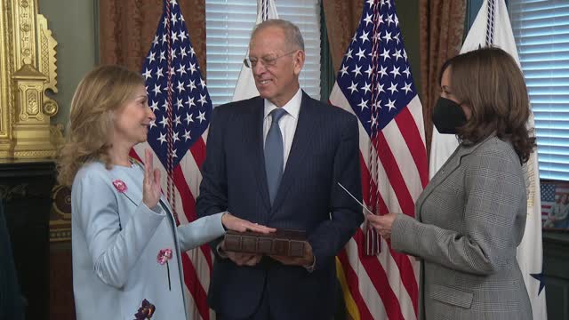 C/Kamala Harris Swears Political Donor As Ambassador to Portugal