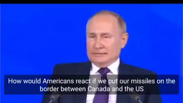 Putin lays it down regarding Ukraine