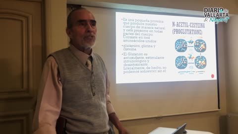 Exposición del Dr. Oscar Lomeli Gonzalez: "Holomedicina y tratamiento de la desintoxicación"