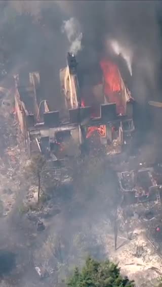 Major incident declared after a huge fire surge , Uk