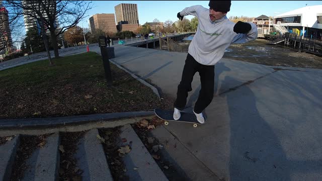 Skateboard Trick in Slow Motion