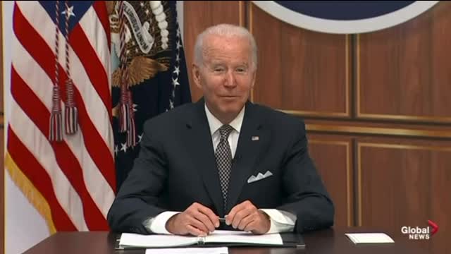 Biden: We'll break our dependence on the volatile energy markets & high gas prices