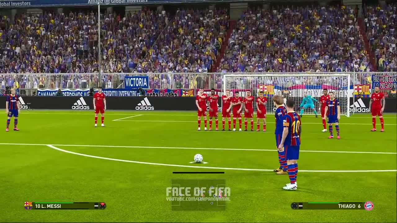 FIFA 21 vs PES 2021 | Free Kicks Comparison