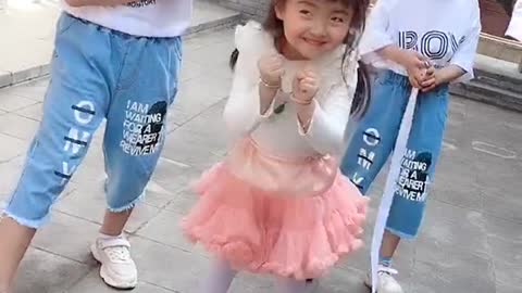 Super cute baby dance