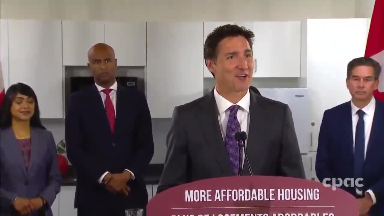 Canada: Canadian Prime Minister Justin Trudeau makes a housing announcement in Kitchener – August 30, 2022