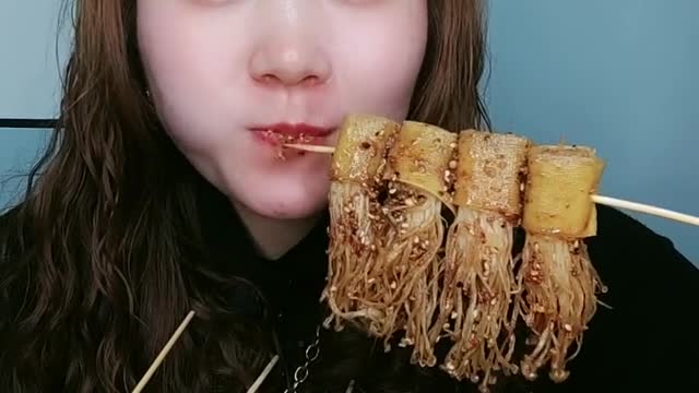 Eating with spicy p2 #eating #asmr #cooking