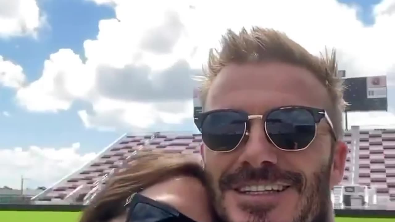 David Beckham and Victoria Beckham 😎🏟⁠🇺🇸 Such a Lovely Couple 💕👩‍❤️‍👨