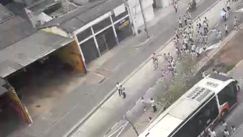 Protesta de estudiantes en Cartagena