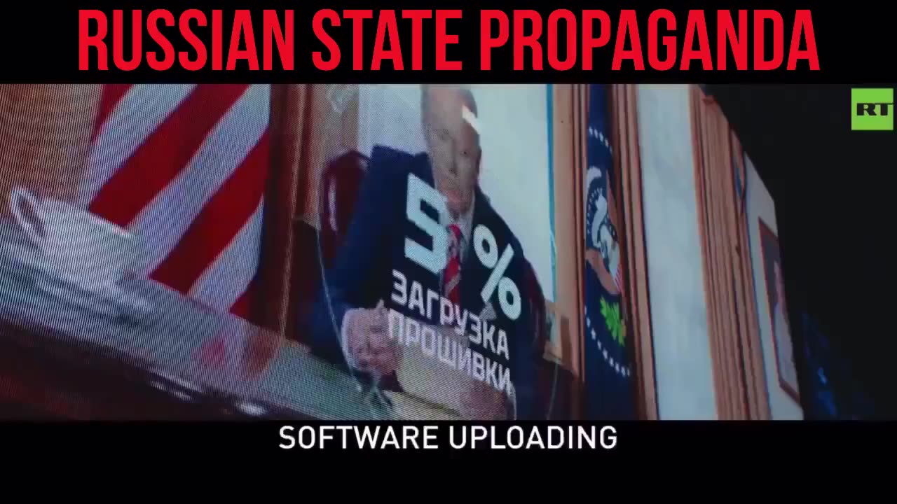 It says it's propaganda.