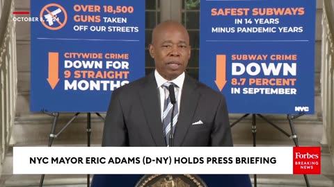 'What Do You Say To New Yorkers-- Eric Adams Pressed On His 'Perception' Amid Federal Indictment