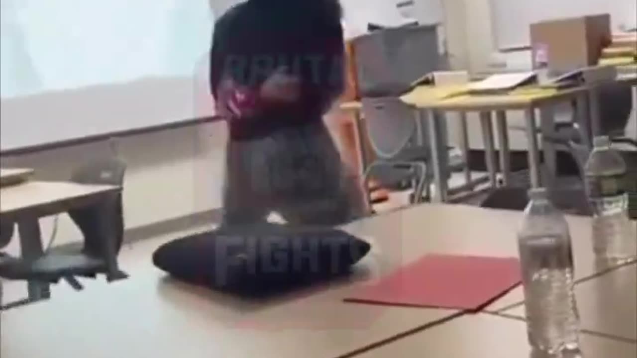 Teacher Attempts To Break Up an Altercation Between Two Students &amp; Then This Happens