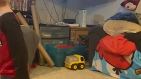 ADORABLE Little boy learning ABC’s to dance.