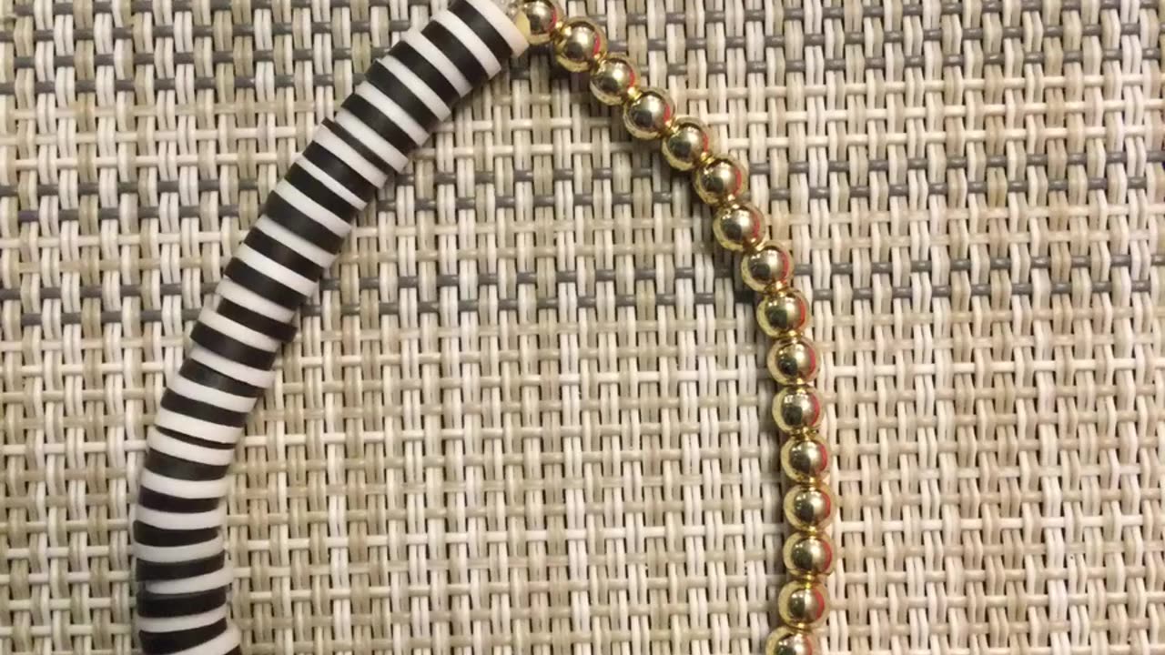 All of the clay bead bracelets that I sold in 2023