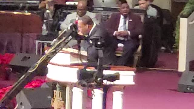 Apostle Herman Murray preaches "Good news"