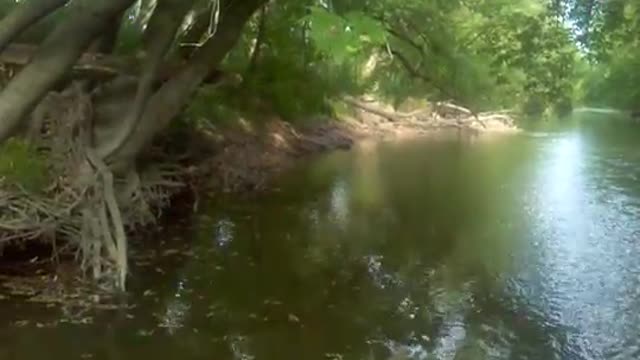 Tuscarawas River in Canal Fulton Ohio