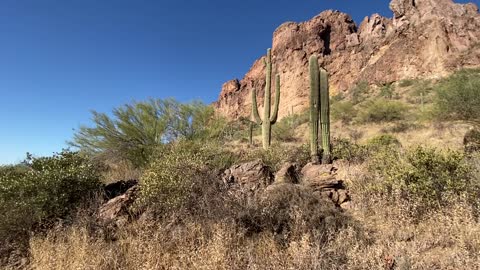 Arizona Superstition Mountain