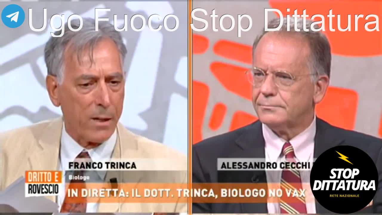 🔥 IL PROFESSOR FRANCO TRINCA DEMOLISCE RETE 4