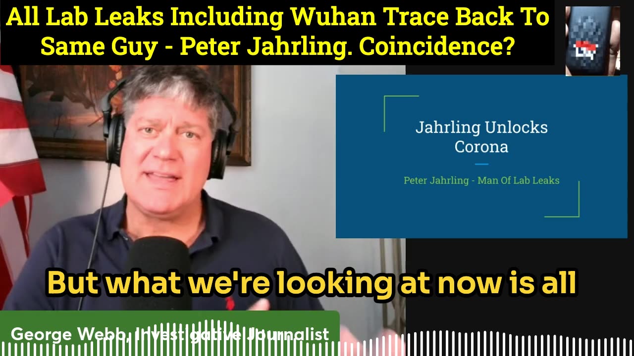 All Lab Leaks Including Wuhan Lead Back To Same Guy - Peter Jahrling