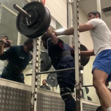 Squat: 190kg PB