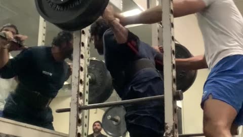 Squat: 190kg PB