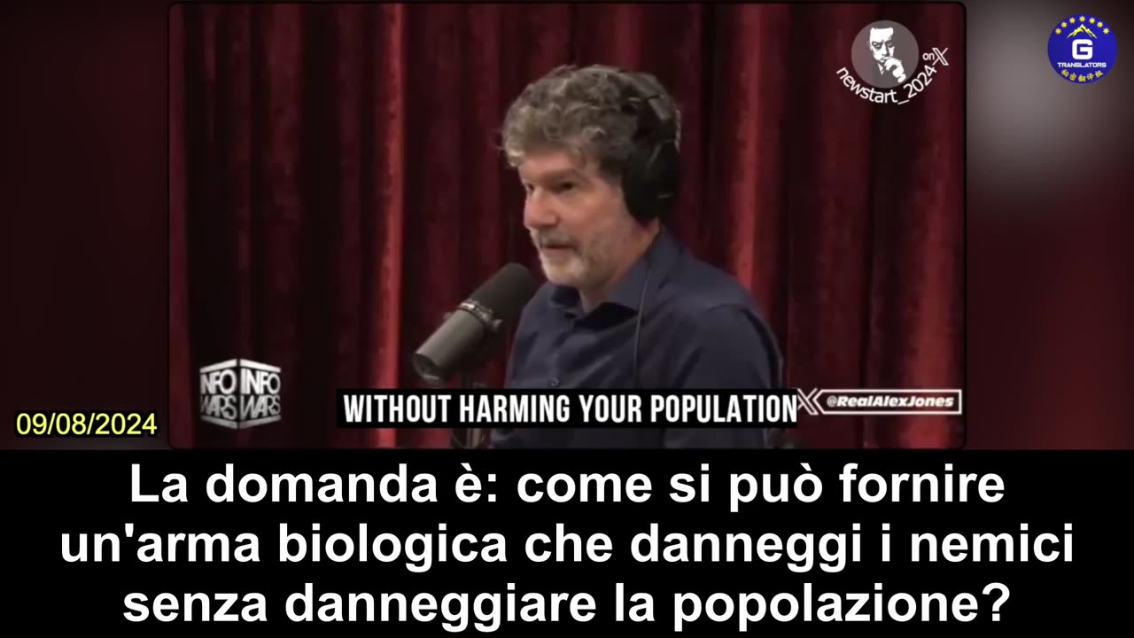 【IT】Dr. Bret Weinstein: I vaccini COVID sono il prodotto della ricerca sulle armi biologiche