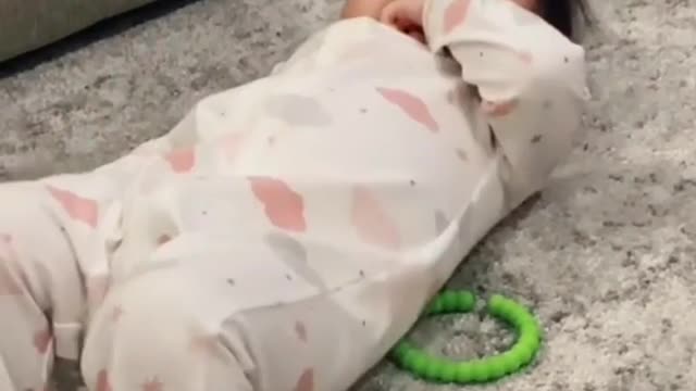 Little Cute Baby Funny Baby Video Enjoy Her Mother | #5 Cute Baby Video