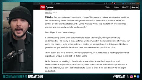 Climate Scientists Says HUMANS MUST BE CULLED To Stop Global Warming, PANICS Then DELETES TWEET