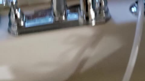 Gas powered faucet