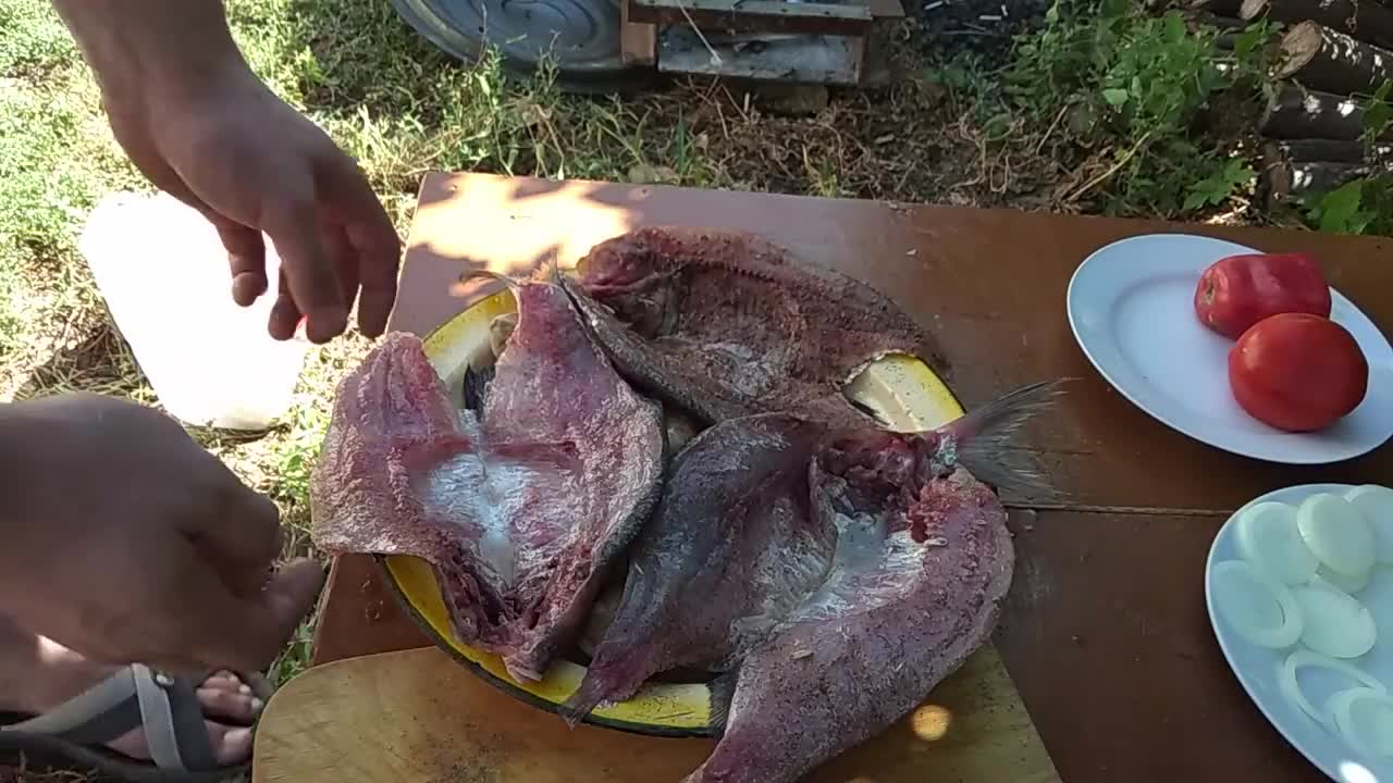 Fish Bream. Recipe Juicy Koktal with Bream.