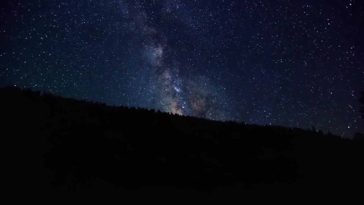 Amazing milky way time lapse