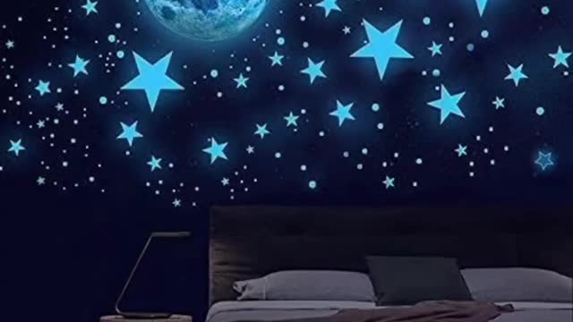 Modern Star Lights Room Decoration Ideas 2022 | Night Lighting Stars Decoration Ideas in Bedroom