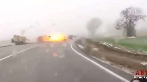 Russian accidents on the roads 4.