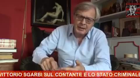 Sgarbi contro lo Stato criminale sostiene il lavoro nero