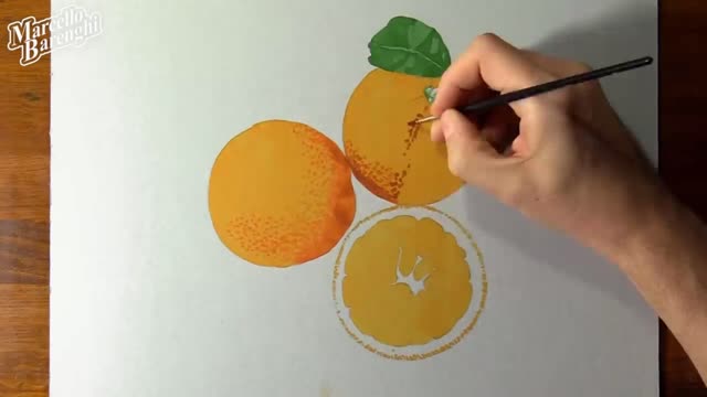 Draw A Realistic Picture Of Oranges