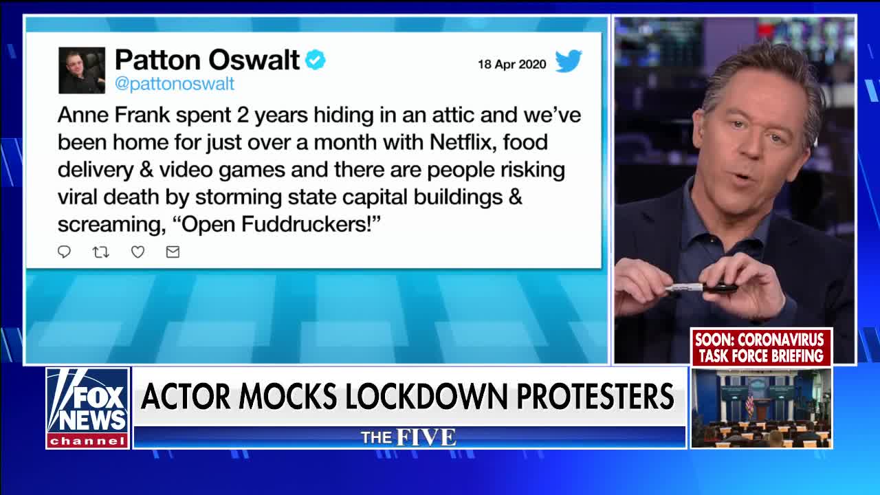 Greg Gutfeld shares an adults' view of reopening the economy