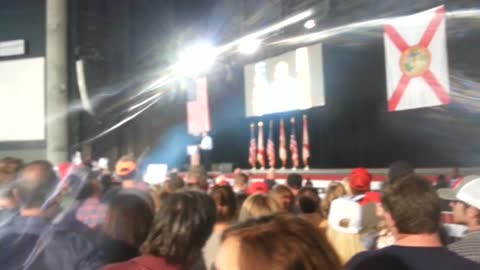 Trump live rally