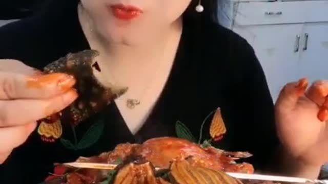 Chinese Food Mukbang Eating Show 🍜(Fat Meat, Pork Fat, Pork Belly, Noodles)