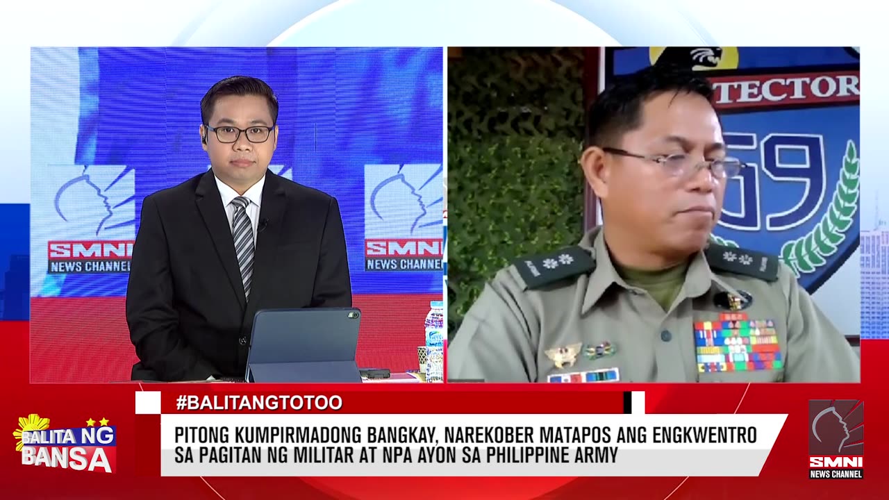 Pitong kumpirmadong bangkay, narekober matapos ang engkwentro sa pagitan ng militar at N P A