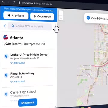 Free WiFi connections