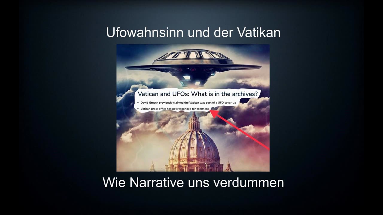 Ufowahnsinn Vatikan Ufologie Spekulationen Wissenschaft Bibel