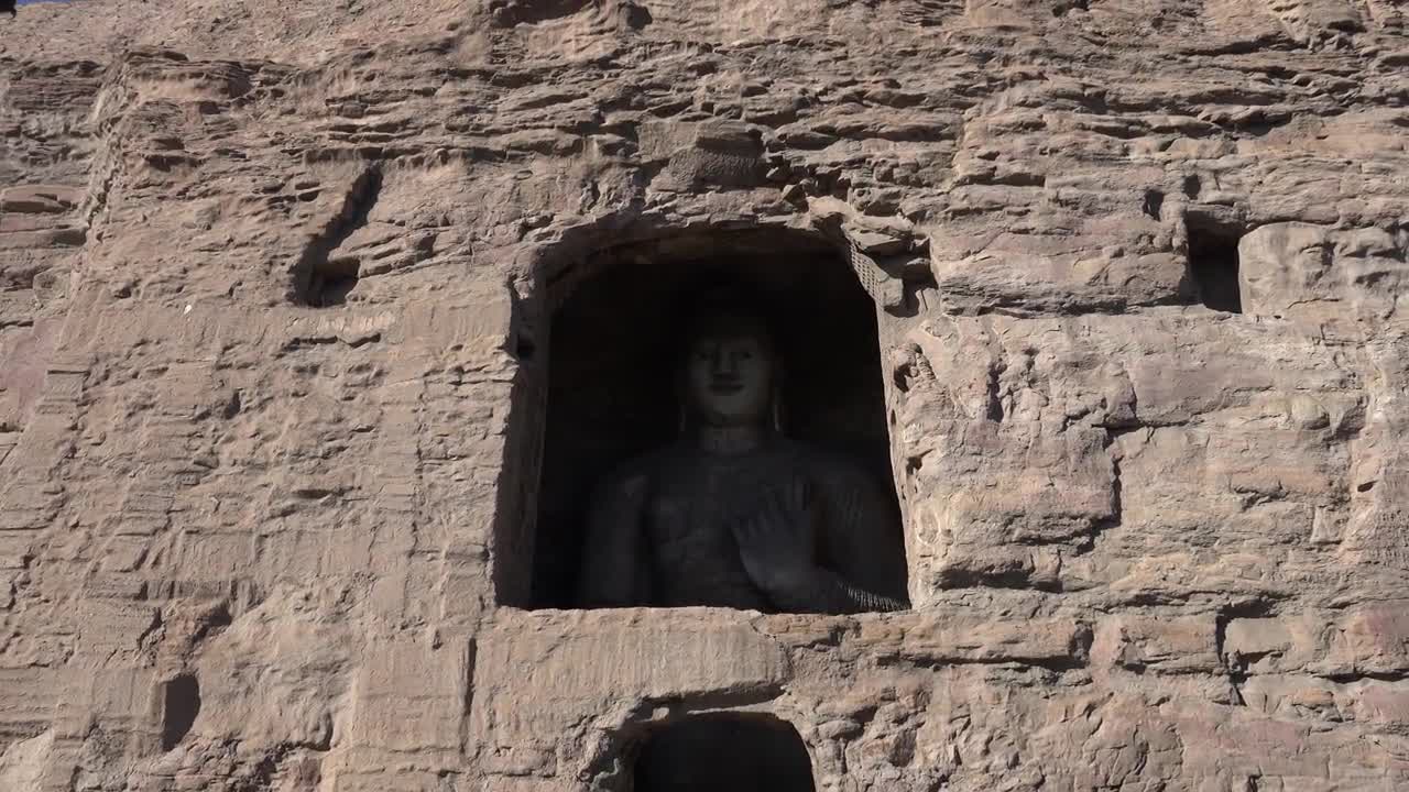 Yungang Grottoes, Shanxi, China [Amazing Places 4K]