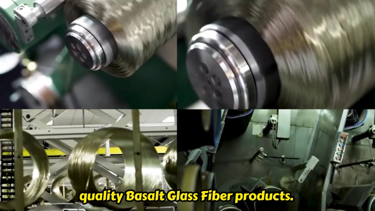 Basalt Glass Fiber Production Process