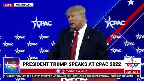 CPAC: Trump Speaks On Biden Being the Worst President in History