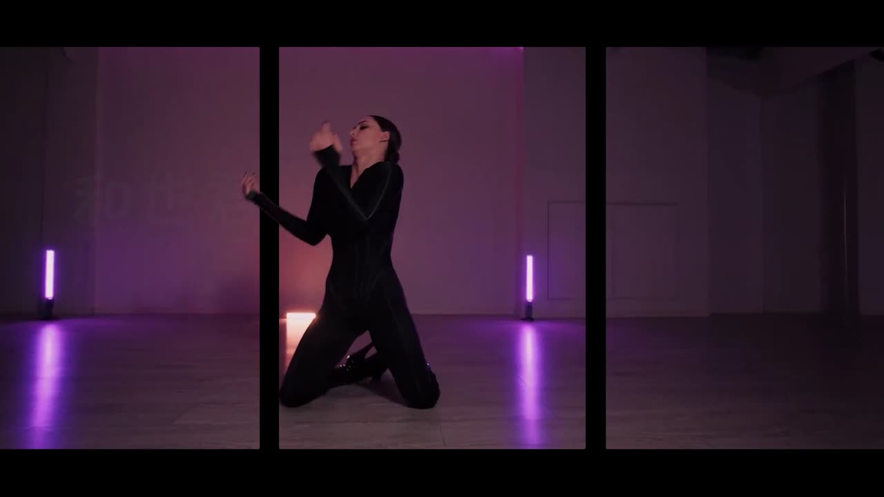 3D dance video of long legged women with naked eyes, immerse yourself in the beauty of dance! 💃🔥✨