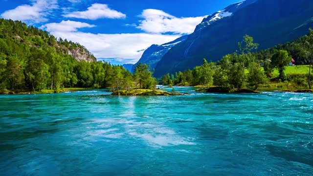 lakes nature landscape