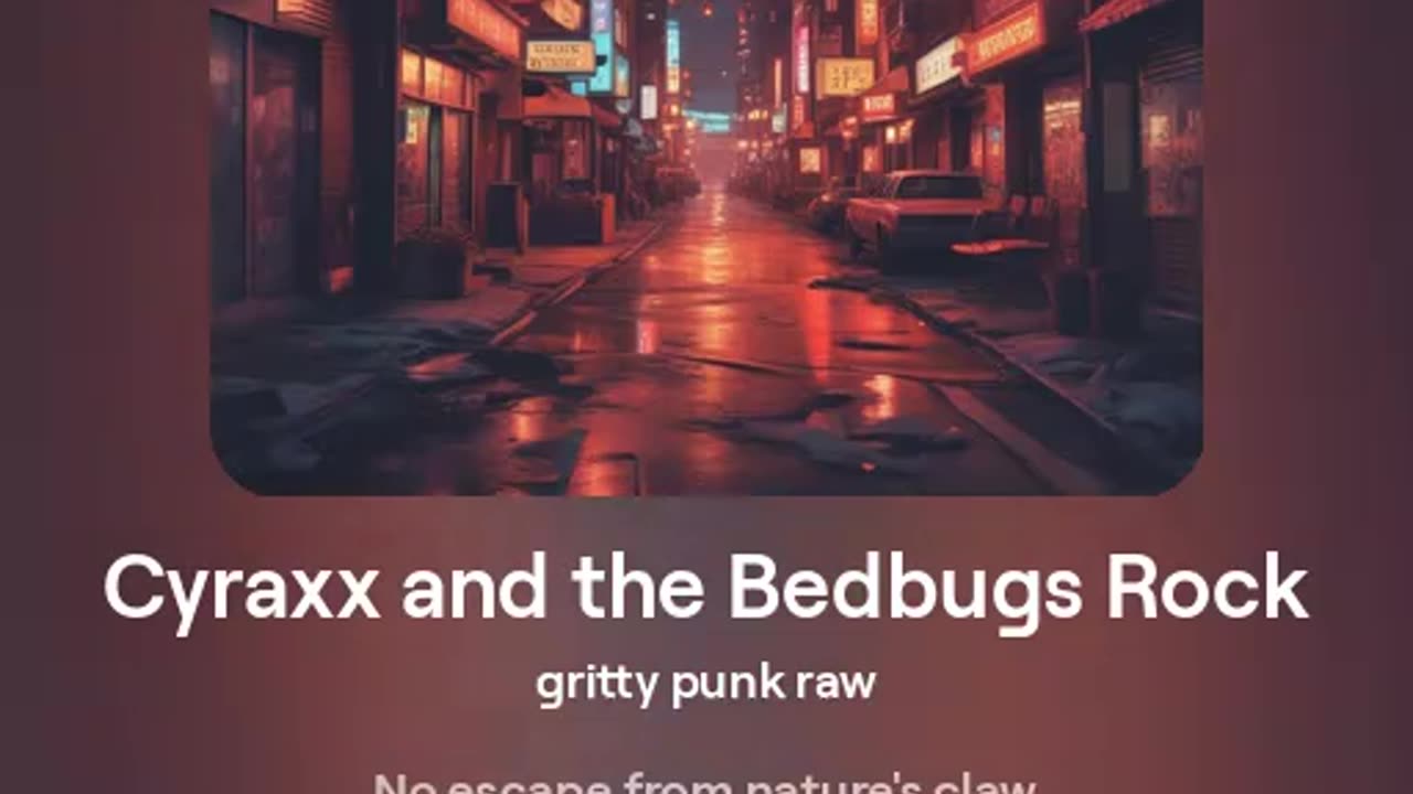 Cyraxx and the Bedbugs Rock