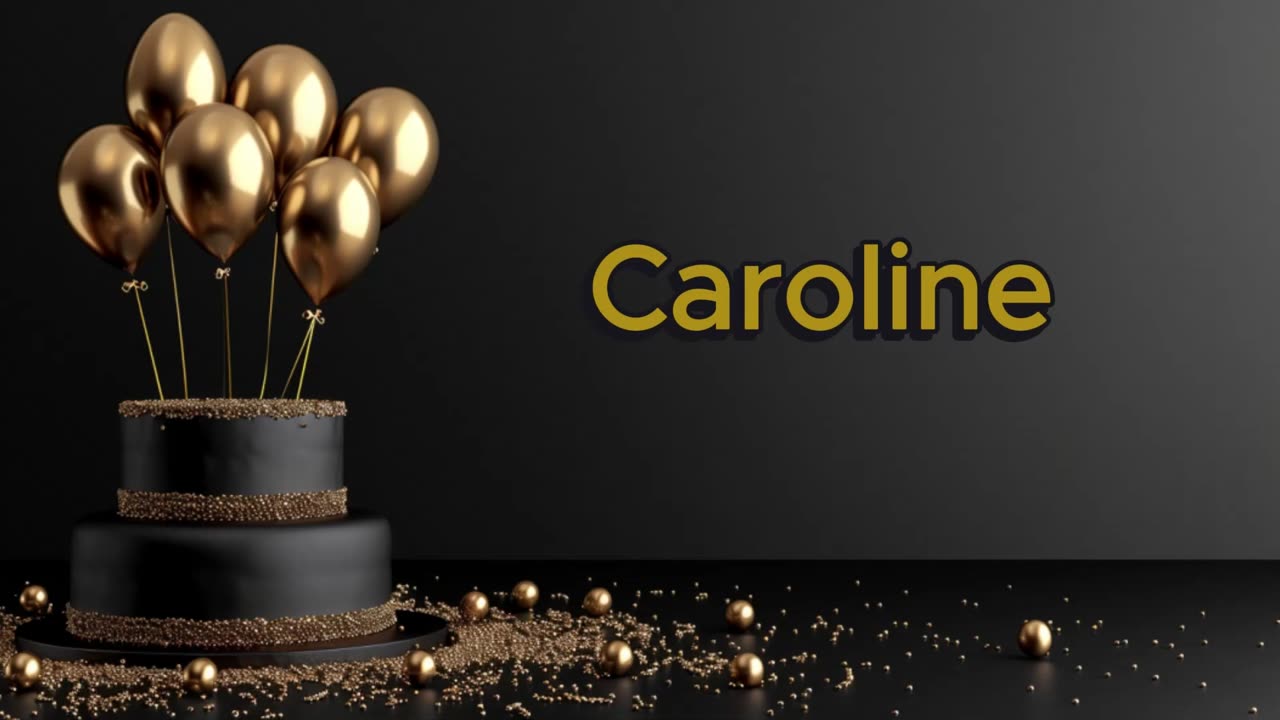 Happy Birthday CAROLINE