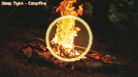 Relaxing Sleep Sounds - Forest Campfire