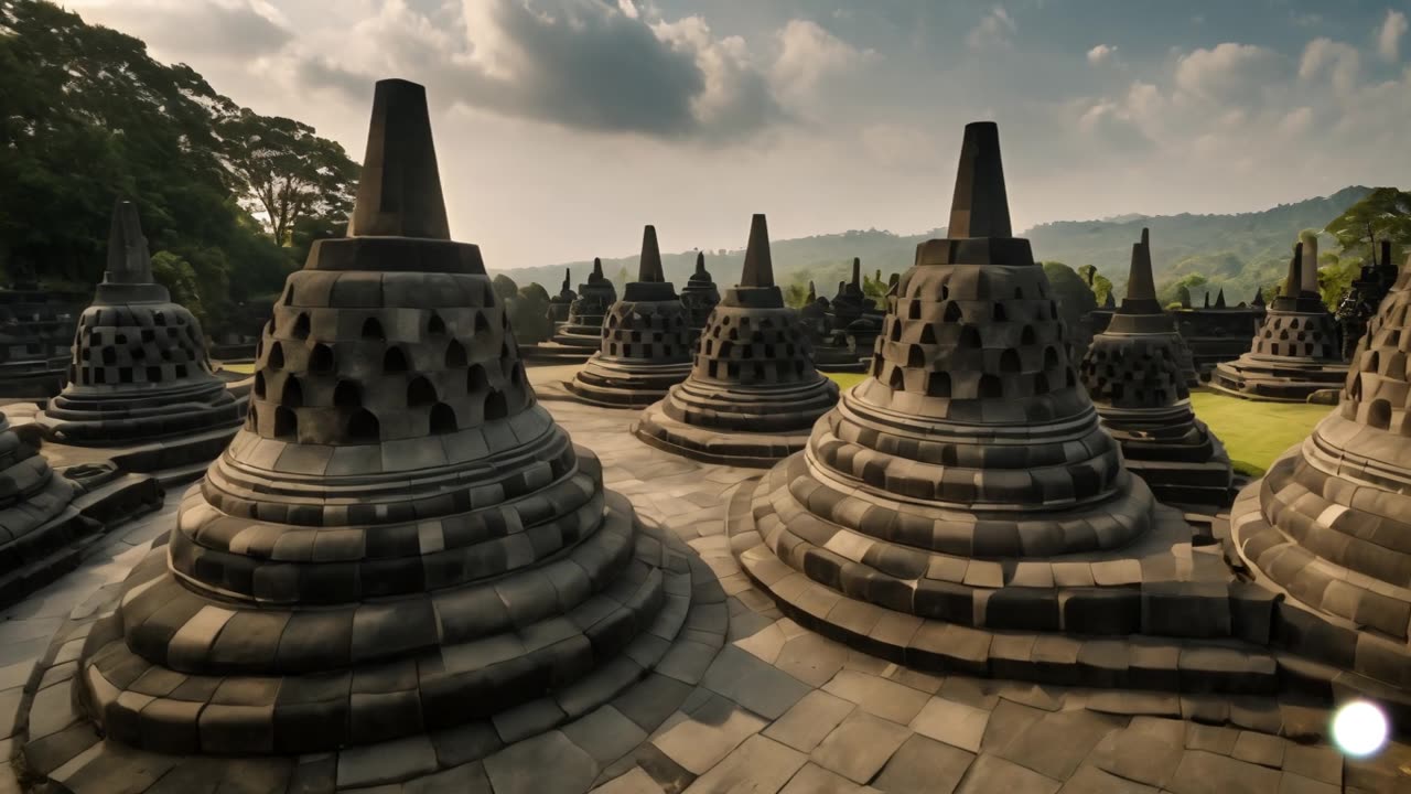 Borobudur Temple, Indonesia