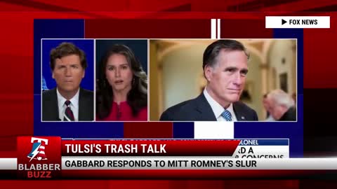 Gabbard Responds To Mitt Romney's Slur